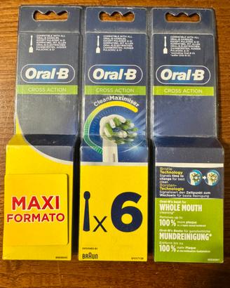 Testine originali spazzolino oral b