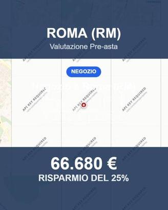 Immobile in asta di 48 m² a Roma