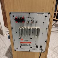 sintoamplificatore Panasonic completo di casse JBL