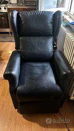 Poltrona alzapersone reclinabile elettrica