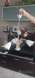 Lampadario a 3 braccia