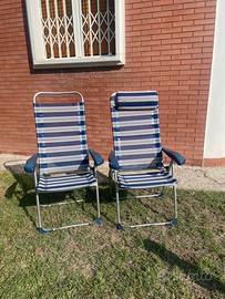 Due sedi sdraio CRESPO