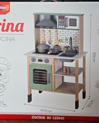 cucina in legno elettronica 