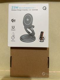 Caricatore Wireless 3 in 1 Qi2 25W - NUOVO