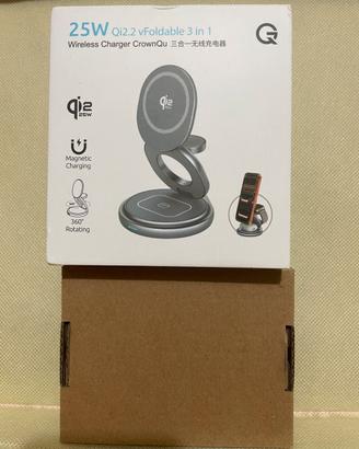 Caricatore Wireless 3 in 1 Qi2 25W - NUOVO