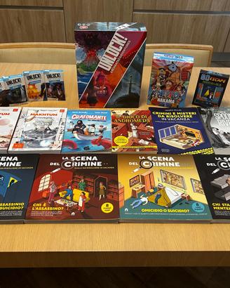 Lotto 17 Librogame, Giochi da Tavolo, Escape Game