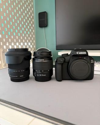 Canon eos 4000d kit