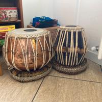 Coppia TABLA Indiane Originali