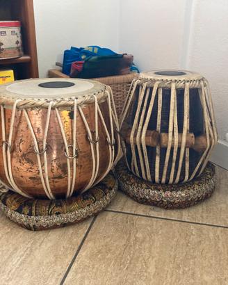 Coppia TABLA Indiane Originali