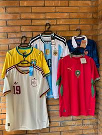 Maglie da Calcio Nazionali Nuove con Etichetta