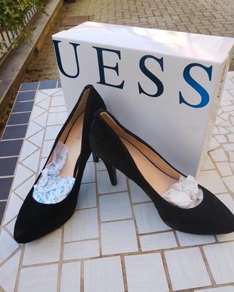 scarpe nuove con tacchi Guess camoscio