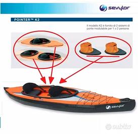 Modulo paraschizzi Sevylor Pointer K2 kayak canoa