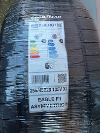 4 Gomme Goodyear Eagle F1 255/45 R20  – Come Nuove