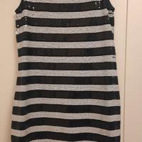 Abito donna nero e bianco tag 44