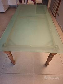 Tavolo Legno / Vetro