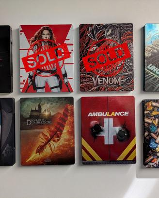 Film Blu-Ray 4K UHD edizione Steelbook in Italiano