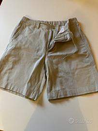 Pantaloni corti cotone beige Muji – taglia S uomo