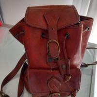 zaino cuoio