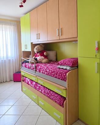Cameretta completa con 2 posti letto