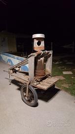 Argano per batana, tradizionale