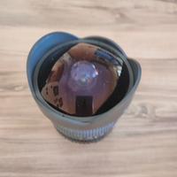 Obiettivo fisheye 8mm samyang per Nikon