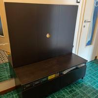 Panca con due cassetti