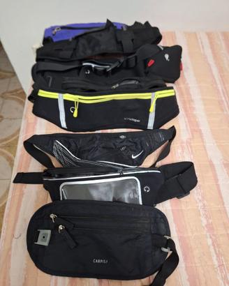 Nove marsupi sportivi