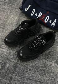 Scarpe da papà antiscivolo per uomo nere