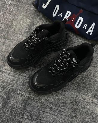 Scarpe da papà antiscivolo per uomo nere