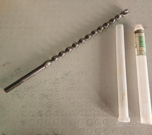 Punta elicoidale per martelli perforatori 25 x 570