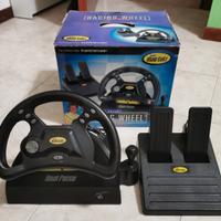 Playstation 1 Volante e Pedaliera Mad Catz 