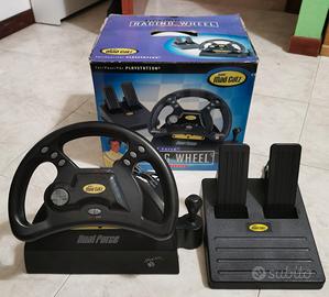 Playstation 1 Volante e Pedaliera Mad Catz 