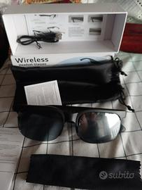 occhiali wireless stereo 