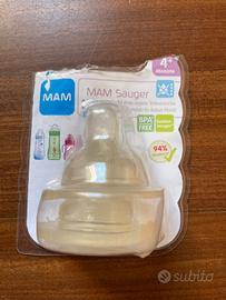 2 tettarelle di ricambio MAM misura4