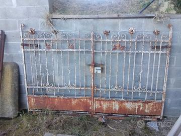 cancello in ferro battuto