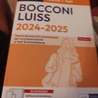 Libro preparazione test Bocconi LUISS 24/25