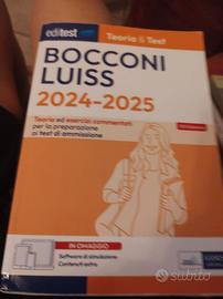 Libro preparazione test Bocconi LUISS 24/25