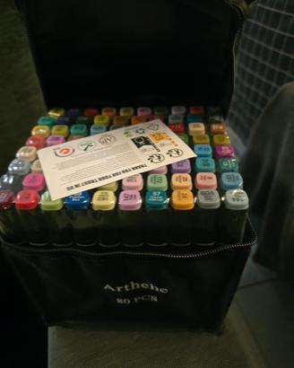 PENNARELLI ARTHEHE 80PCS NUOVI