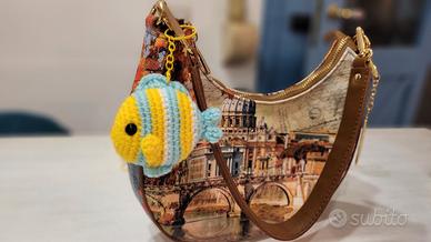 Portachiavi Pesciolino Tropicale 🐠 uncinetto