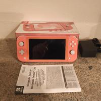  Nintendo Switch lite corallo come nuova 
