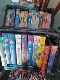 Videocassette VHS originali Disney