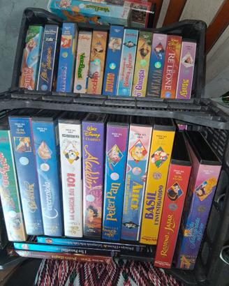 Videocassette VHS originali Disney