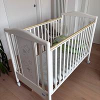 Lettino bambini Pali bianco