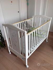 Lettino bambini Pali bianco