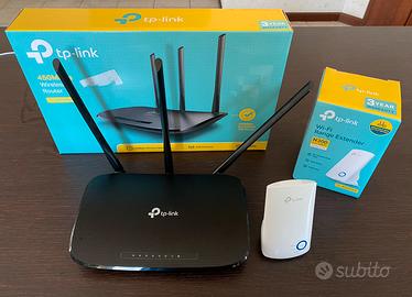 Router WIFI + Extender TP LINK