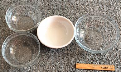 Set 4 coppe Pyrex Classic