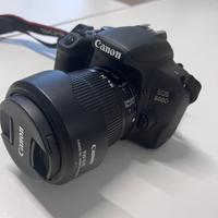 Canon eos 800d + Obiettivo Canon EFS-18-55 IS II