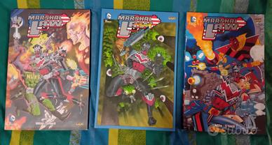 3 fumetti "Marshall Law" Mills O' Neil, Sconto 35%