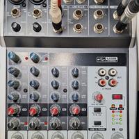 Mixer - Behringer XENYX Q802USB