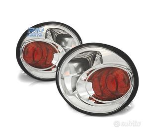 FANALI PER VOLKSWAGEN VW BEETLE 98-05 FONDO CROMAT
